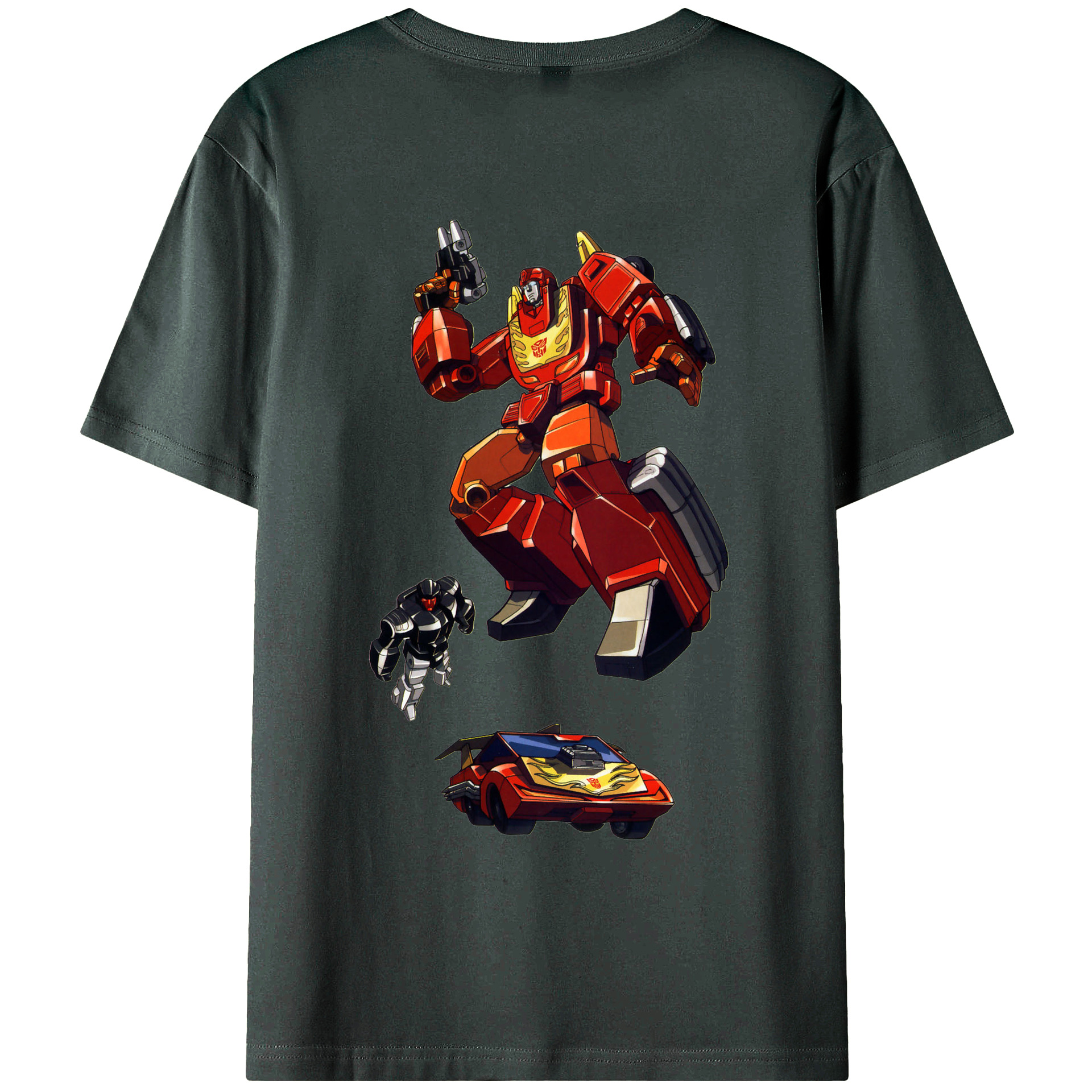 （画像用）  綿100％ メンズ半袖Tシャツ（バックプリント） 通気性